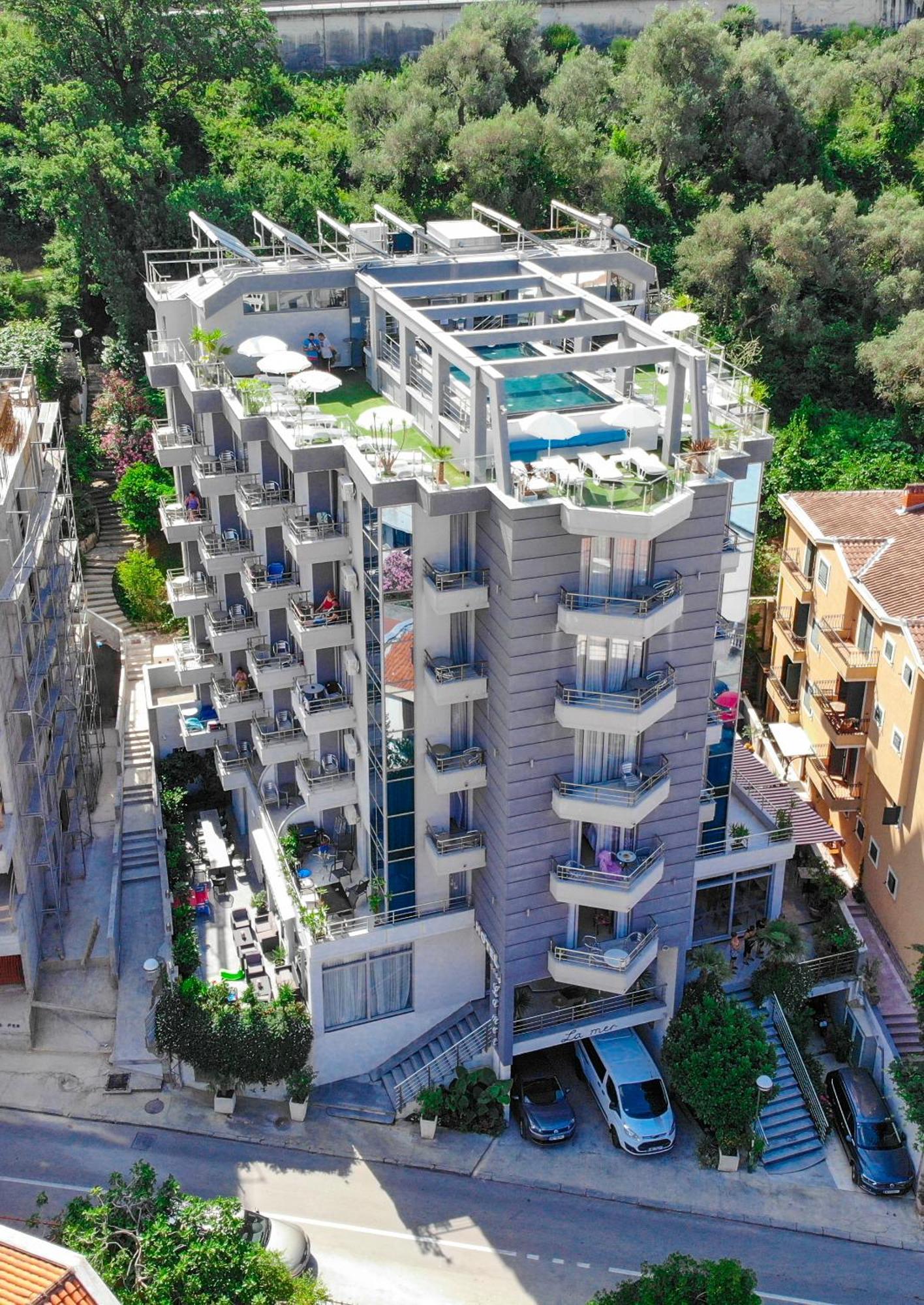 Hotel La Mer Budva Exteriér fotografie